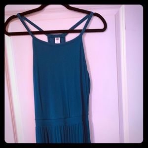 High Neck Maxi Dress